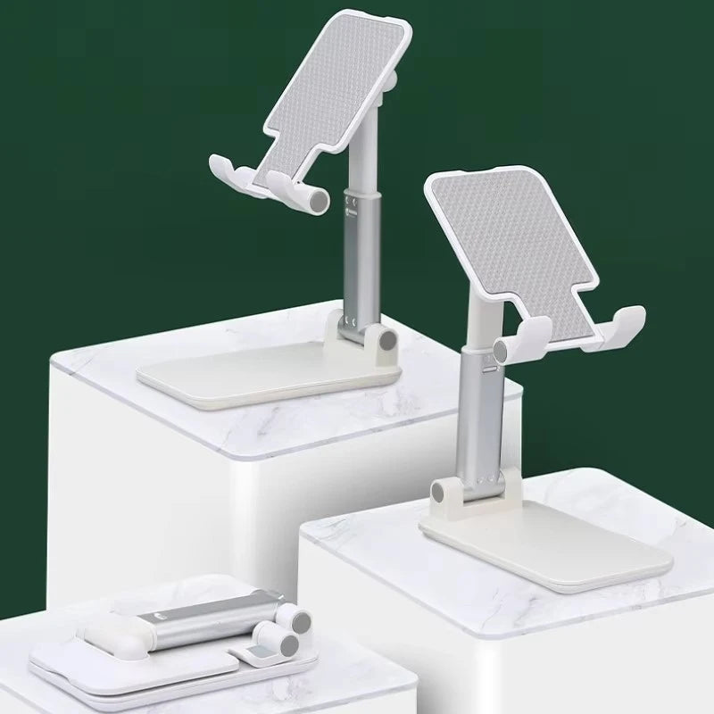 Support Téléphone & Tablette Bureau Pliable Réglable – Universel | Smartphone, iPad & PC