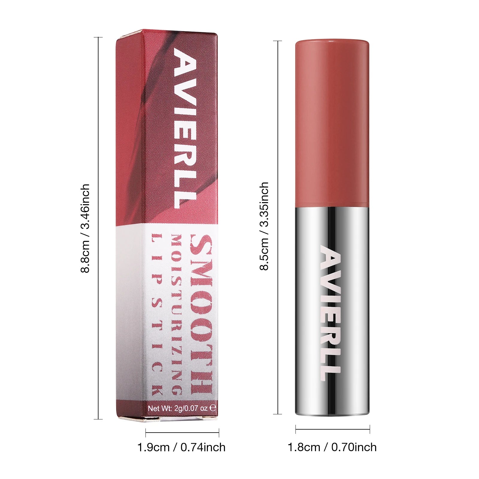 Rouge à Lèvres Mat Hydratant – Stylo Rotatif Facile à Appliquer | Waterproof Longue Tenue