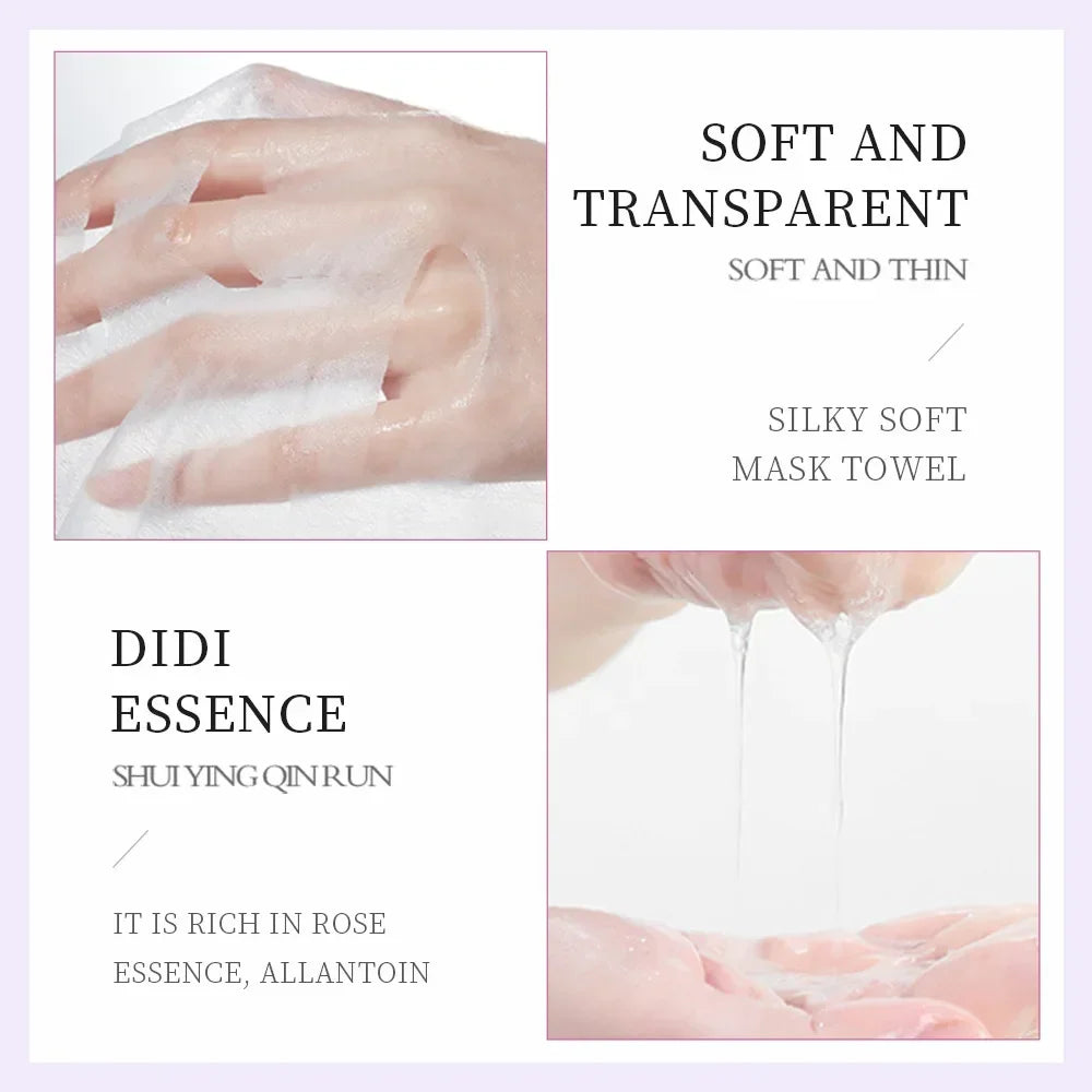 Set 8 Masques Visage Naturels - Hydratation & Fermeté K-Beauty