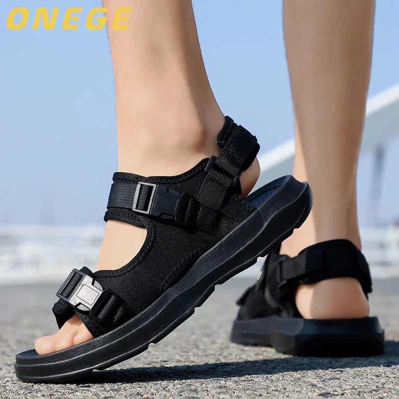 Sandales Sport Homme Non-Slip Conduite Plage Été – Résistantes Semelle Douce Tendance