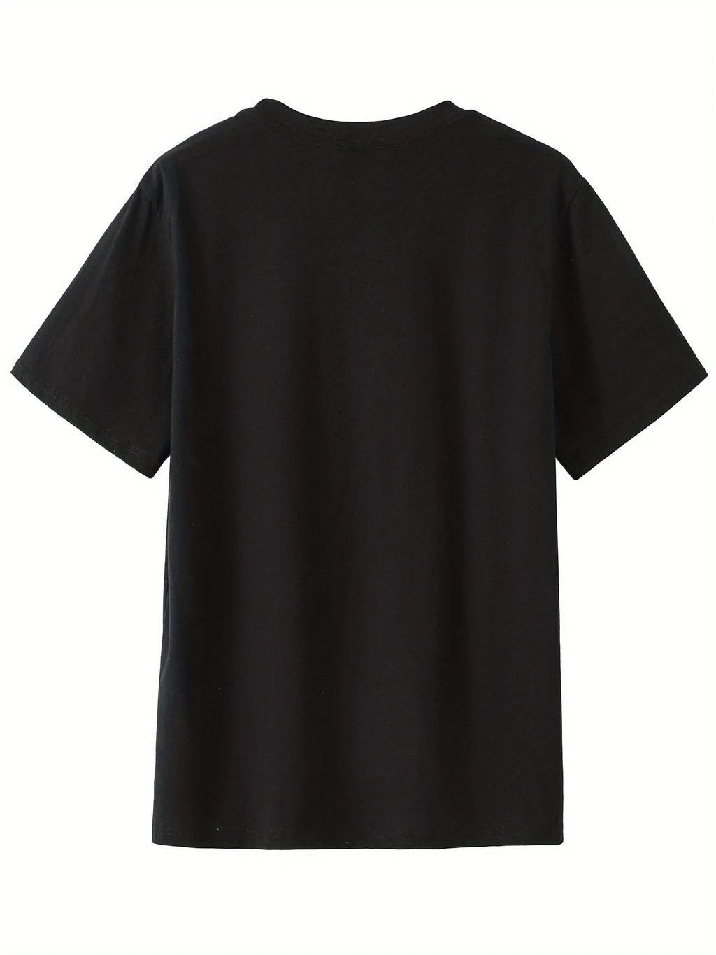 T-Shirt Homme 100% Coton Pur Imprimé Croix Créatif Loose Grande Taille Col Rond Manches Courtes Sport Casual Été Confortable | Mode Homme Tendance