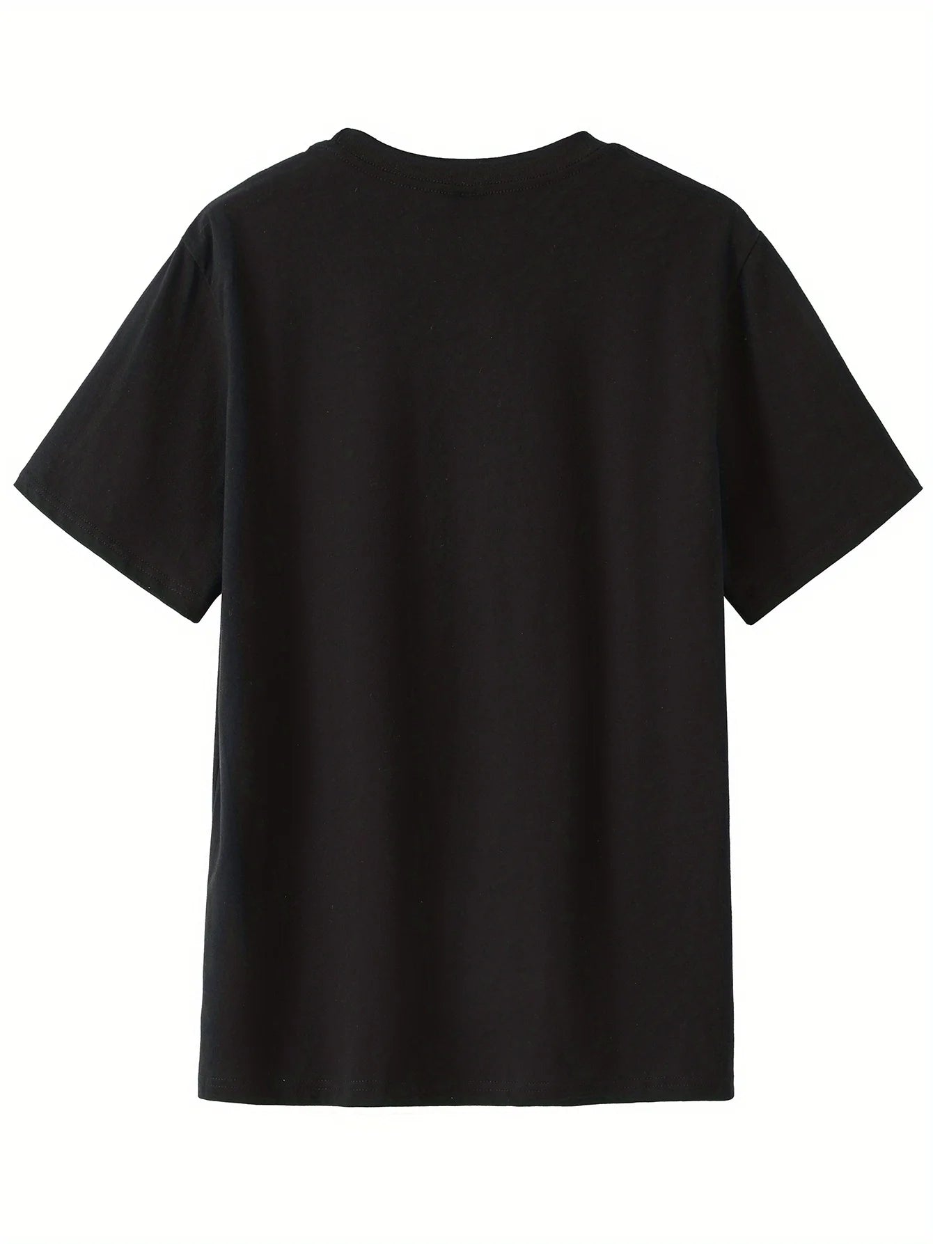 T-Shirt Homme 100% Coton Pur Imprimé Croix Créatif Loose Grande Taille Col Rond Manches Courtes Sport Casual Été Confortable | Mode Homme Tendance