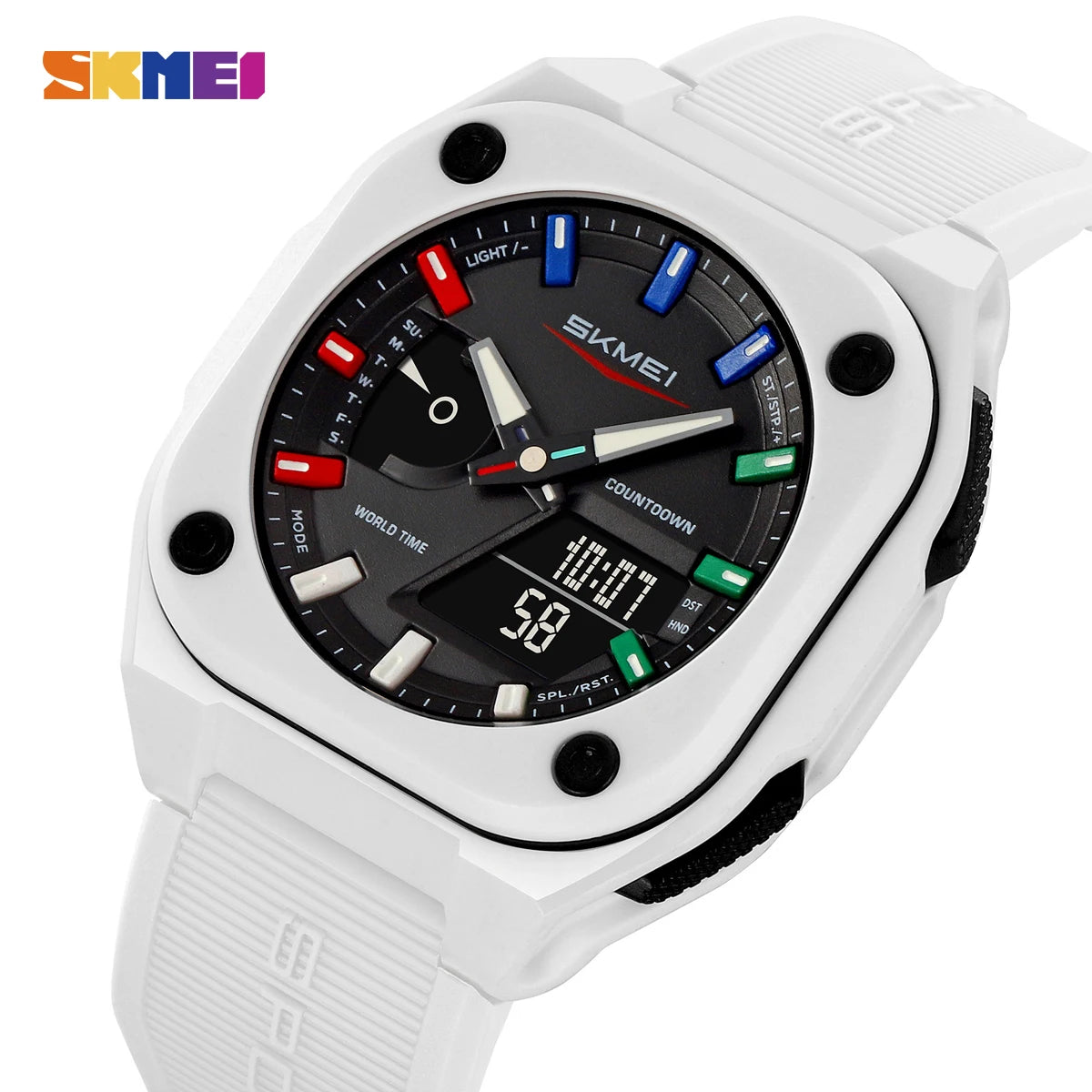 Montre Unisexe SKMEI Business Digital Quartz – Sport Étanche Multifonction Fashion