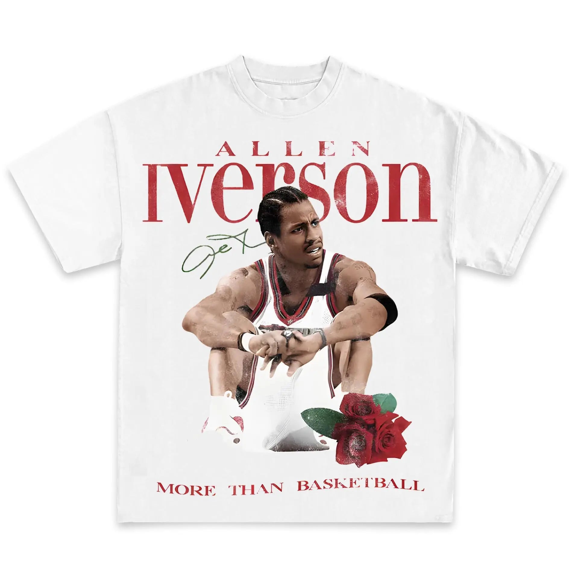 T-Shirt Homme Graphic Vintage Pop Culture Rap Américain Basketball Streetwear Hip-Hop Y2K Manches Courtes | Tee Shirt Streetwear Premium