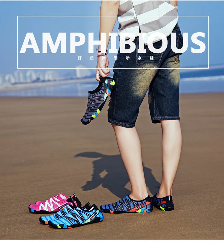 Chaussures Aquatiques Unisexe Grande Taille – Pieds Nus, Plage & Piscine | Yoga, Fitness & Natation | Tailles 35-46