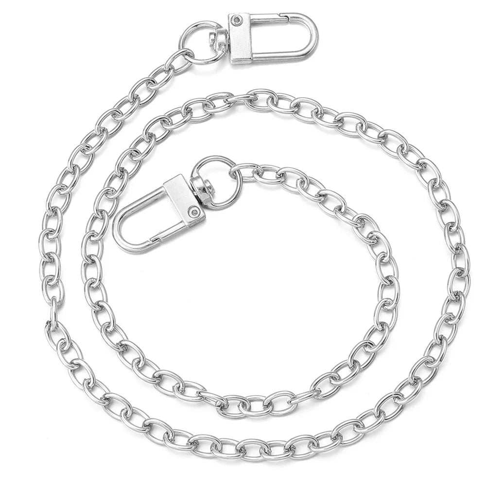 Chaîne de Remplacement Sac Femme Aluminium – Bandoulière Métal 20/40/80/120cm Crossbody