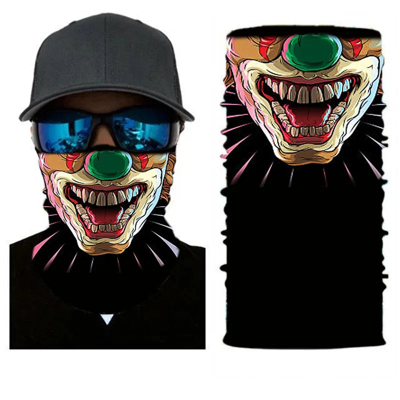 Tour de Cou Cagoule Multifonction – Bandana Sans Couture Coupe-Vent | Vélo, Ski, Moto, Randonnée & Snowboard