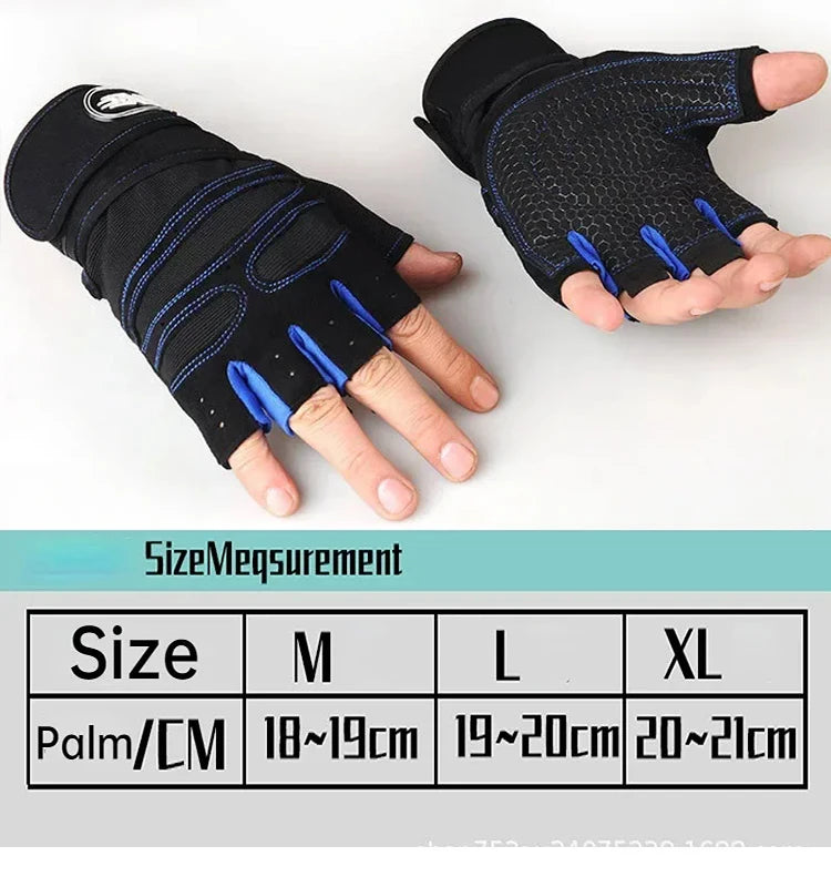 Gants Sport Unisexe Anti-Choc & Anti-Glisse – Protection Poignets | Cyclisme, Randonnée, Musculation & Fitness | Homme & Femme