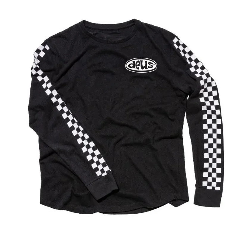 Maillot Vélo Homme Manches Longues Séchage Rapide – Motocross Downhill MTB Cyclisme Performance | Sport Homme Outdoor