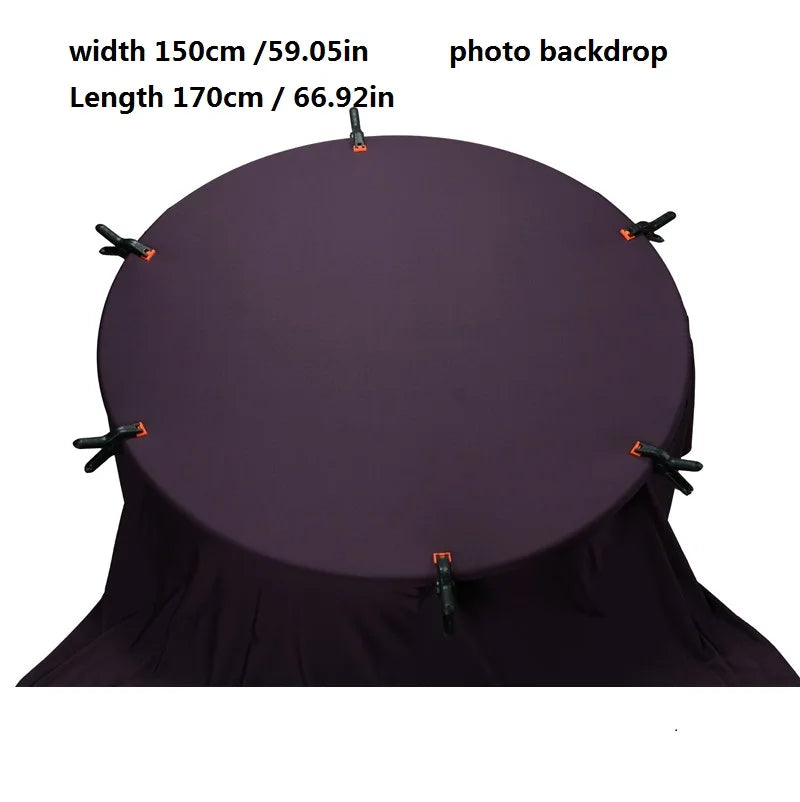 Fond de Studio Photo Nouveau-Né 150x170cm – Tissu Extensible Wrap Accessoire Shooting Bébé