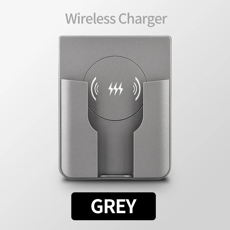 Chargeur Sans Fil Mural Encastré 15W Universel – Qi Charge Rapide AC 110-220V