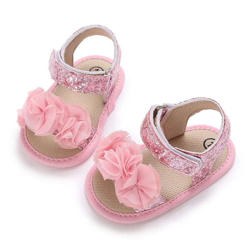 Chaussures Bébé Fille Rose Semelle Souple – Ballerines Légères Confortables Premiers Pas Casual