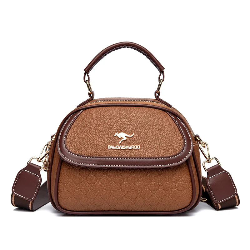 Petit Sac Rond Femme Style Coréen – Sac Épaule Bandoulière Tendance Influenceuse Mode