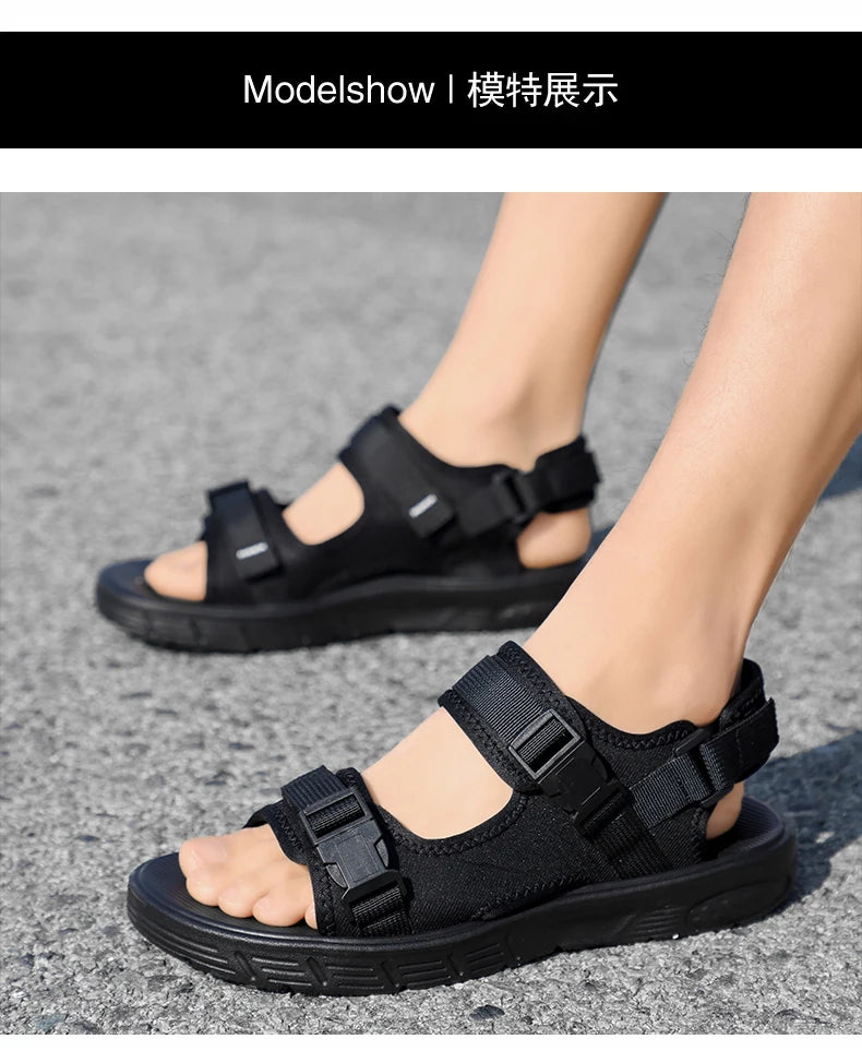 Sandales Sport Homme Non-Slip Conduite Plage Été – Résistantes Semelle Douce Tendance