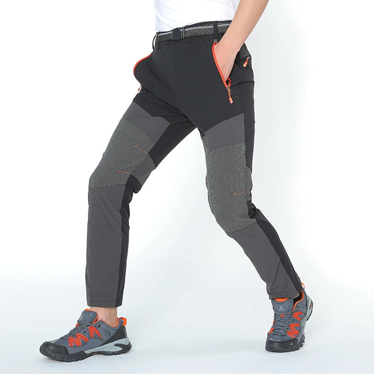 Pantalon Homme Randonnée Outdoor Stretch 4 Directions – Séchage Rapide Léger Respirant Été Alpinisme | Mode Homme Sport Premium