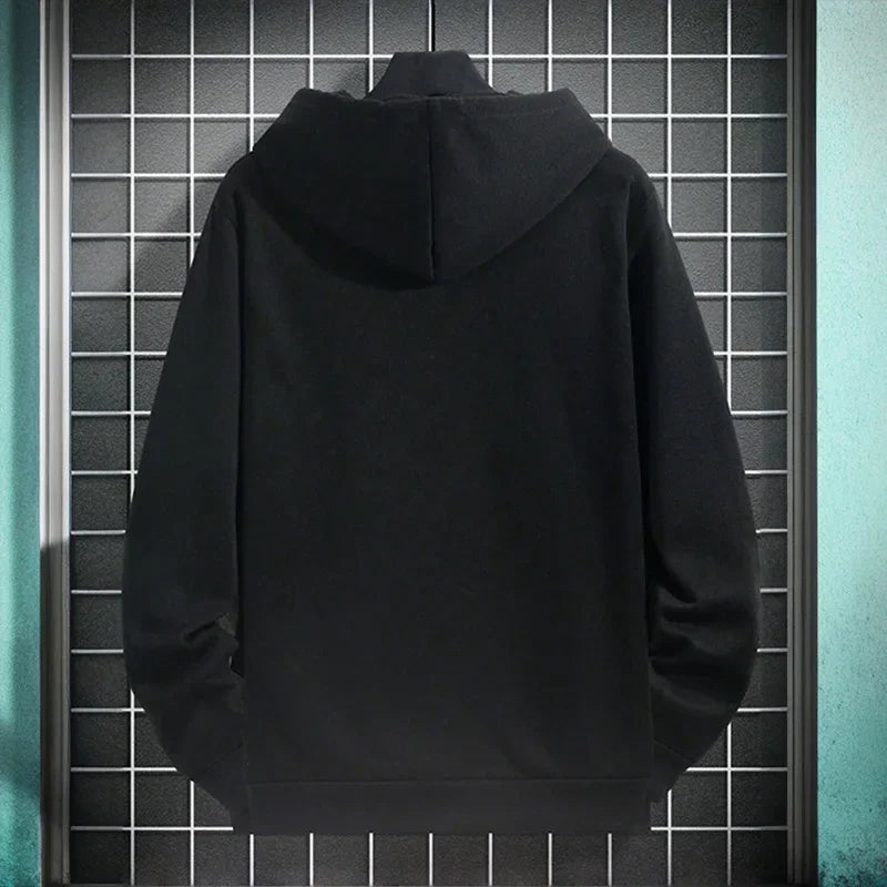 Hoodie Homme Couleur Unie Qualité Premium Capuche Casual Fashion Pullover Maison Outdoor Confortable Intemporel | Sweatshirt Capuche Premium