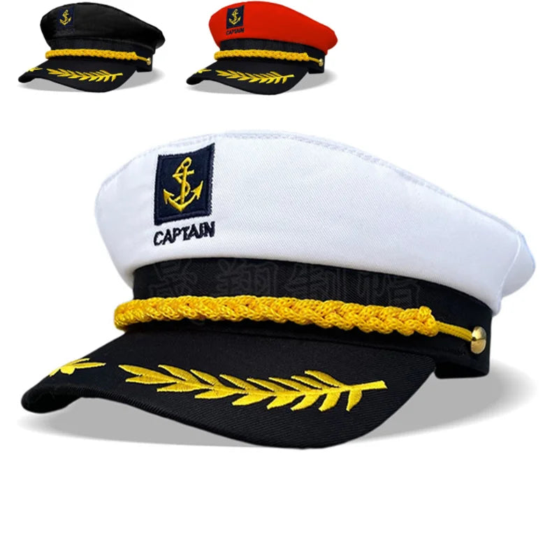Chapeau Capitaine Marin Adulte – Réglable Homme & Femme | Déguisement & Fête