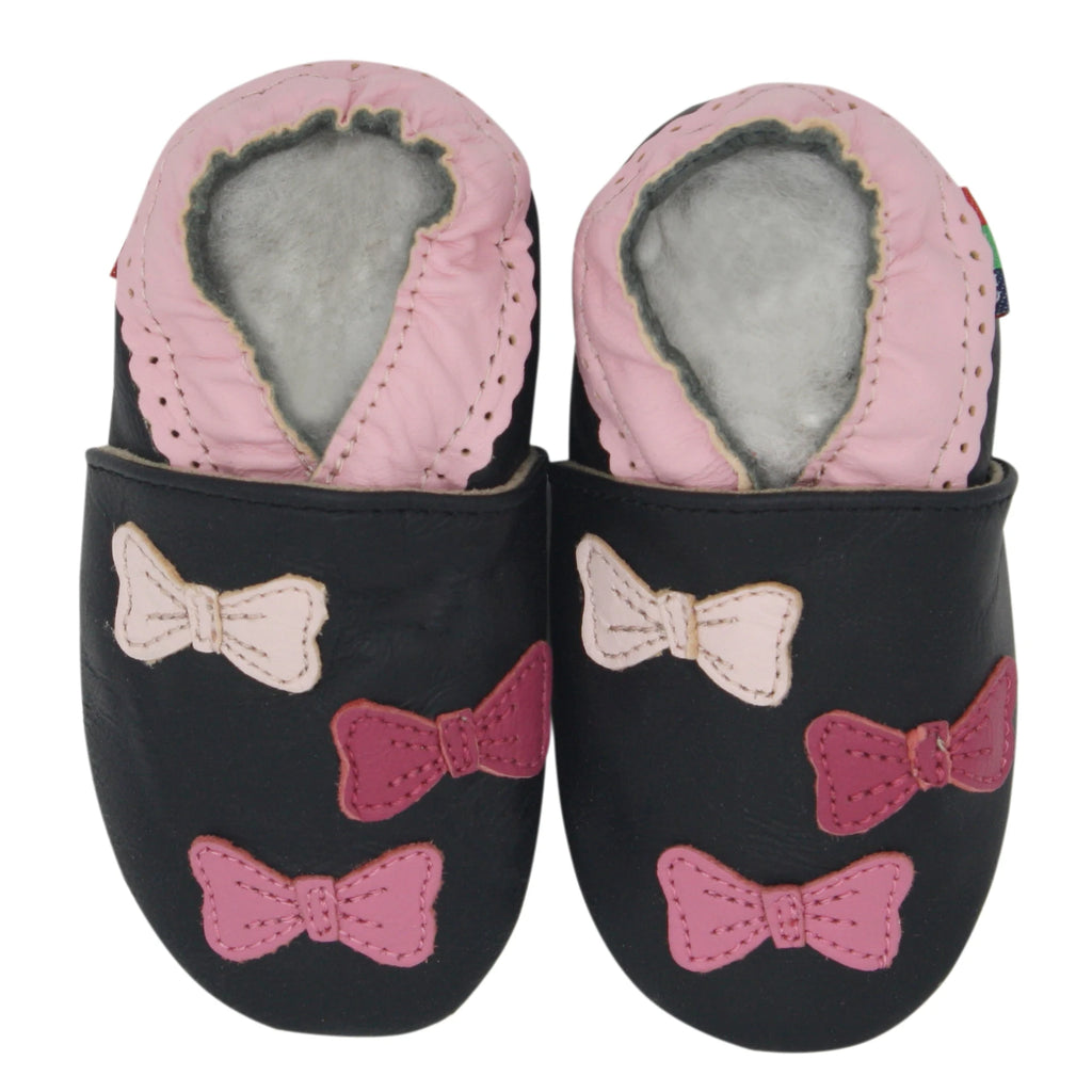 Chaussures Bébé Cuir Mouton Souple Antidérapantes – Premiers Pas Unisexe 0-24 Mois Carozoo