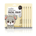 Masques Visage Fruits Frais SADOER – Lot de 5 | Hydratation, Éclat & Apaisement | Soin Peau Quotidien