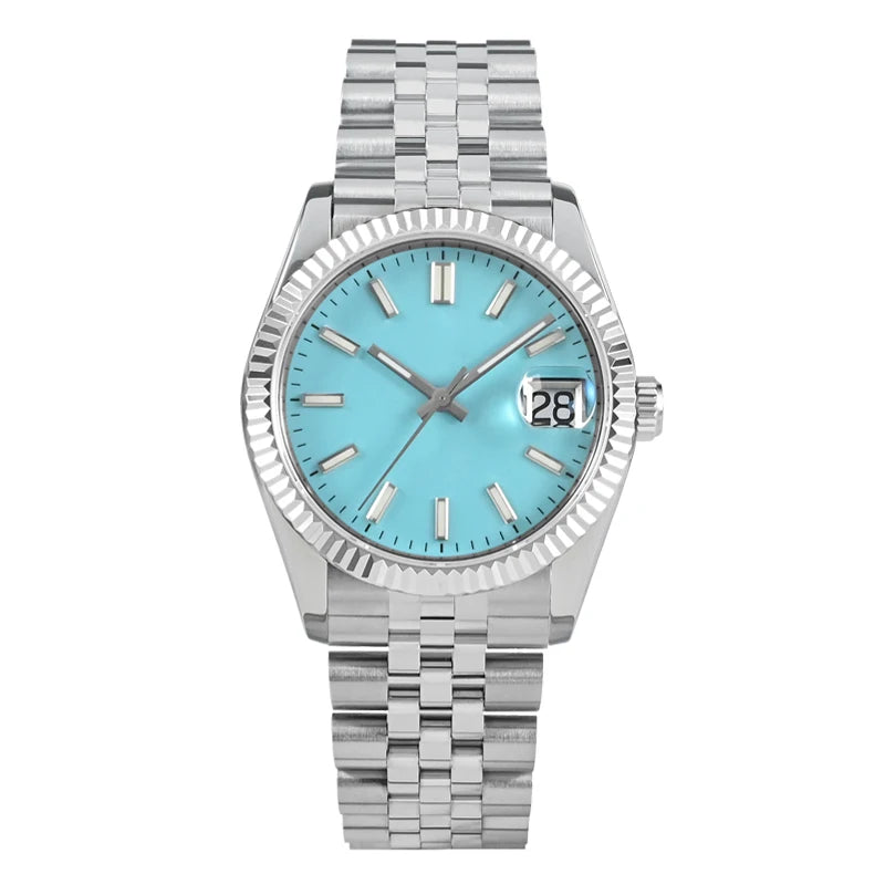 Montre Homme Luxe San Martin 36.5mm Automatique Verre Saphir Étanche 100m BGW9 – Dress Watch Fashion