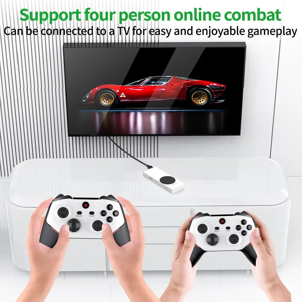 BOYHOM M88 Console de Jeu Rétro 4K – Clé HDMI ARM Mali-G52 GPU, 20 000 Jeux Intégrés, Manette Sans Fil, Compatible PS2/PS1/N64/DC