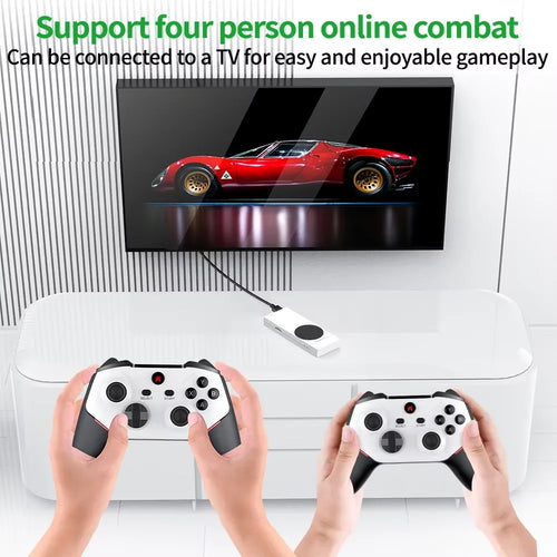 BOYHOM M88 Console de Jeu Rétro 4K – Clé HDMI ARM Mali-G52 GPU, 20 000 Jeux Intégrés, Manette Sans Fil, Compatible PS2/PS1/N64/DC