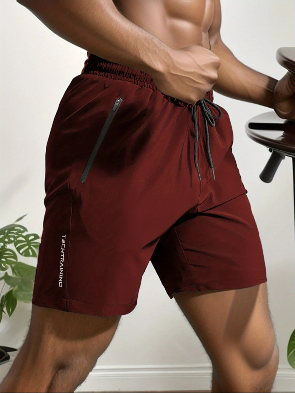 Short Homme Sport Séchage Rapide Respirant Gym Workout Running Cyclisme Cordon Taille Été Léger Confortable | Short Sport Séchage Rapide Premium
