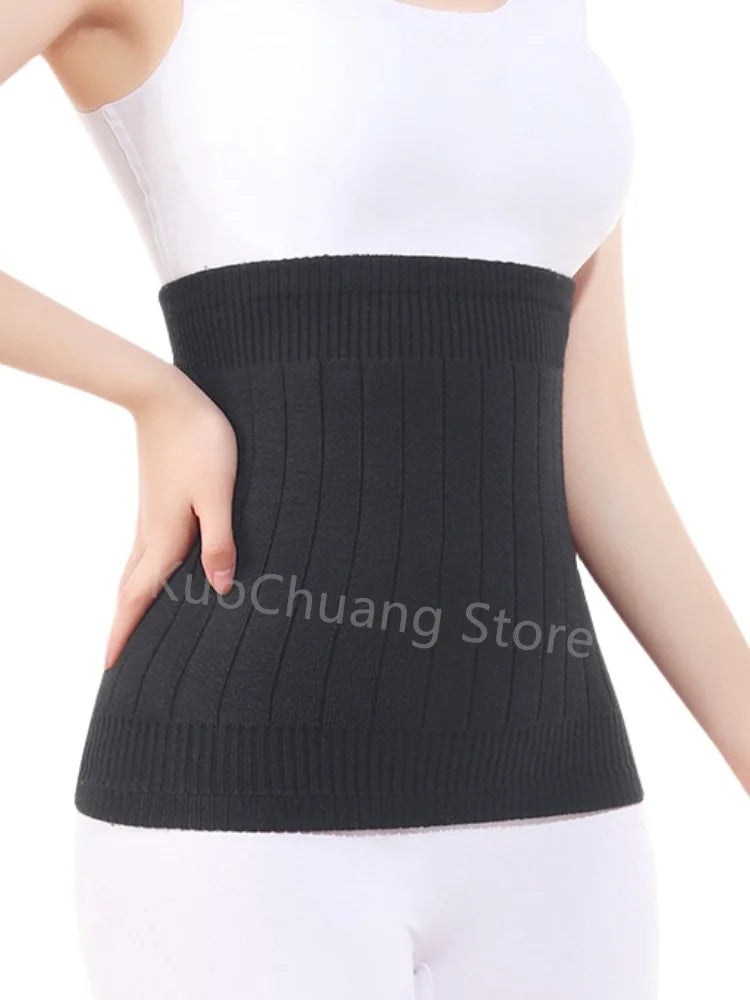 Ceinture Lombaire Chauffante Cachemire & Laine – Maintien Dos & Protection Ventre | Fitness, Sport & Confort Hiver