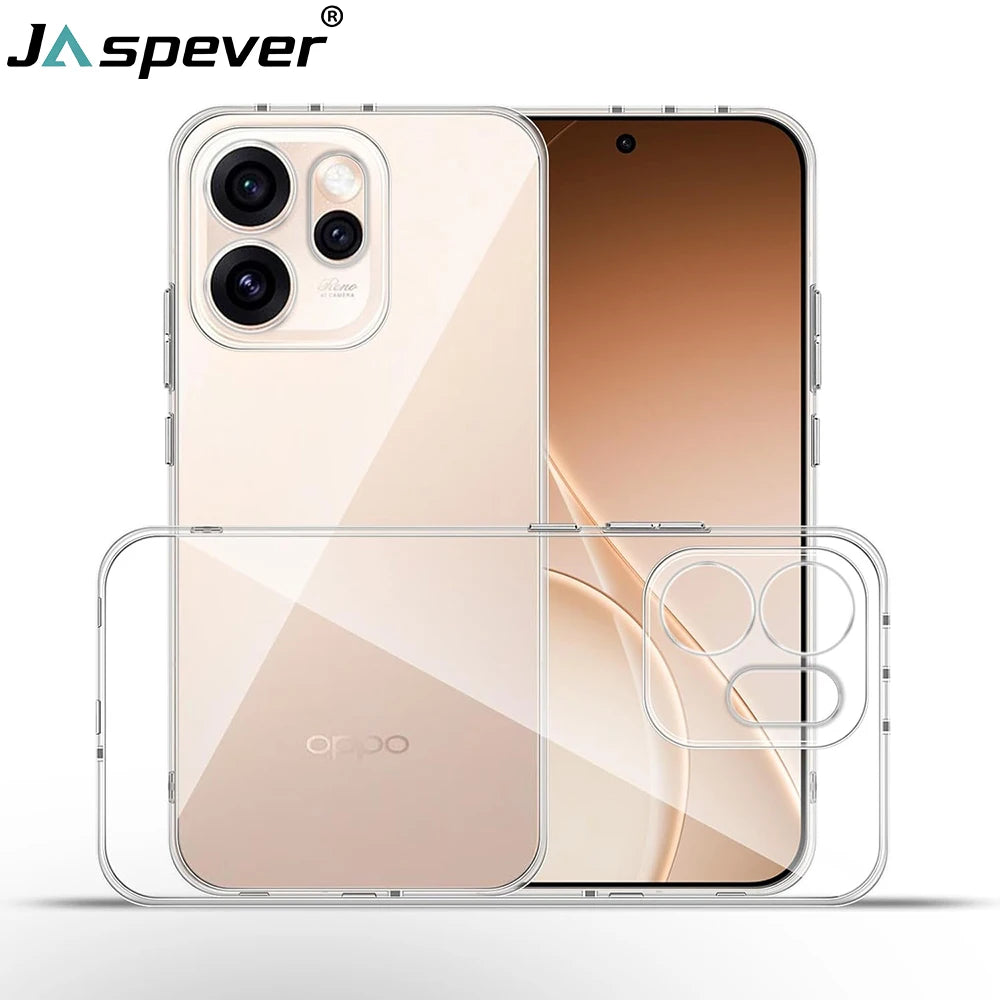 Ultradünne transparente Silikonhülle - OPPO Reno 11 12 13 14 15 Pro Max