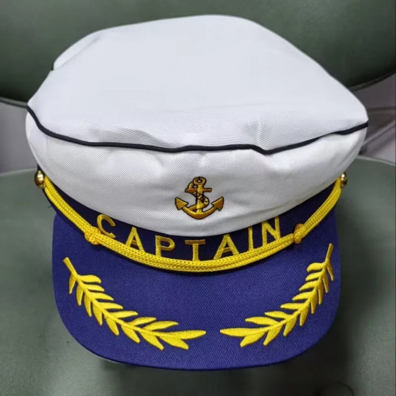 Chapeau Capitaine Marin Adulte – Réglable Homme & Femme | Déguisement & Fête