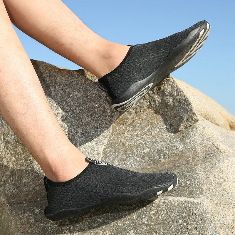 Chaussures Aquatiques Unisexe Grande Taille – Pieds Nus, Plage & Piscine | Yoga, Fitness & Natation | Tailles 35-46