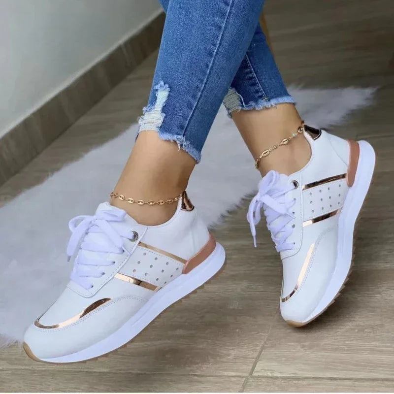 Sneakers Plateforme Femme Running Grande Taille 2025 – Sport Casual Outdoor Confortables