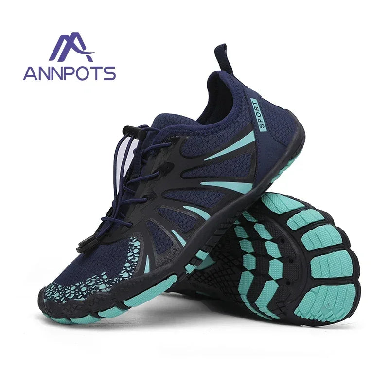 Chaussures Aquatiques 5 Doigts Unisexe – Respirantes & Antidérapantes | Plage, Natation, Fitness & Sport Été | Tailles 36-47
