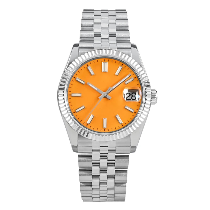 Montre Homme Luxe San Martin 36.5mm Automatique Verre Saphir Étanche 100m BGW9 – Dress Watch Fashion