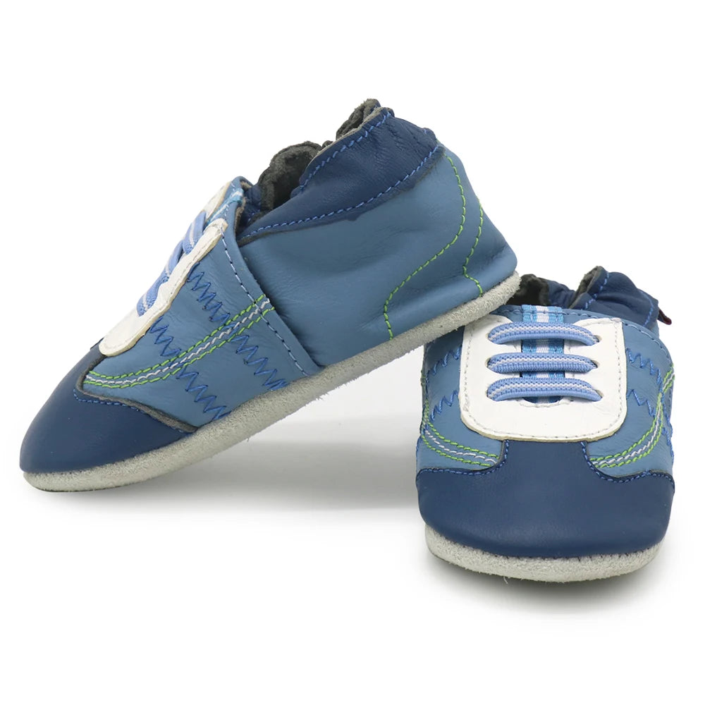 Chaussures Bébé Cuir Mouton Souple Antidérapantes – Premiers Pas Unisexe 0-24 Mois Carozoo