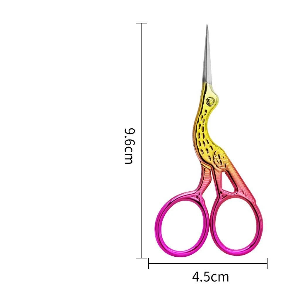Ciseaux Maquillage Style Européen 9CM – Inox Professionnel | Sourcils, Poils de Nez & Manucure