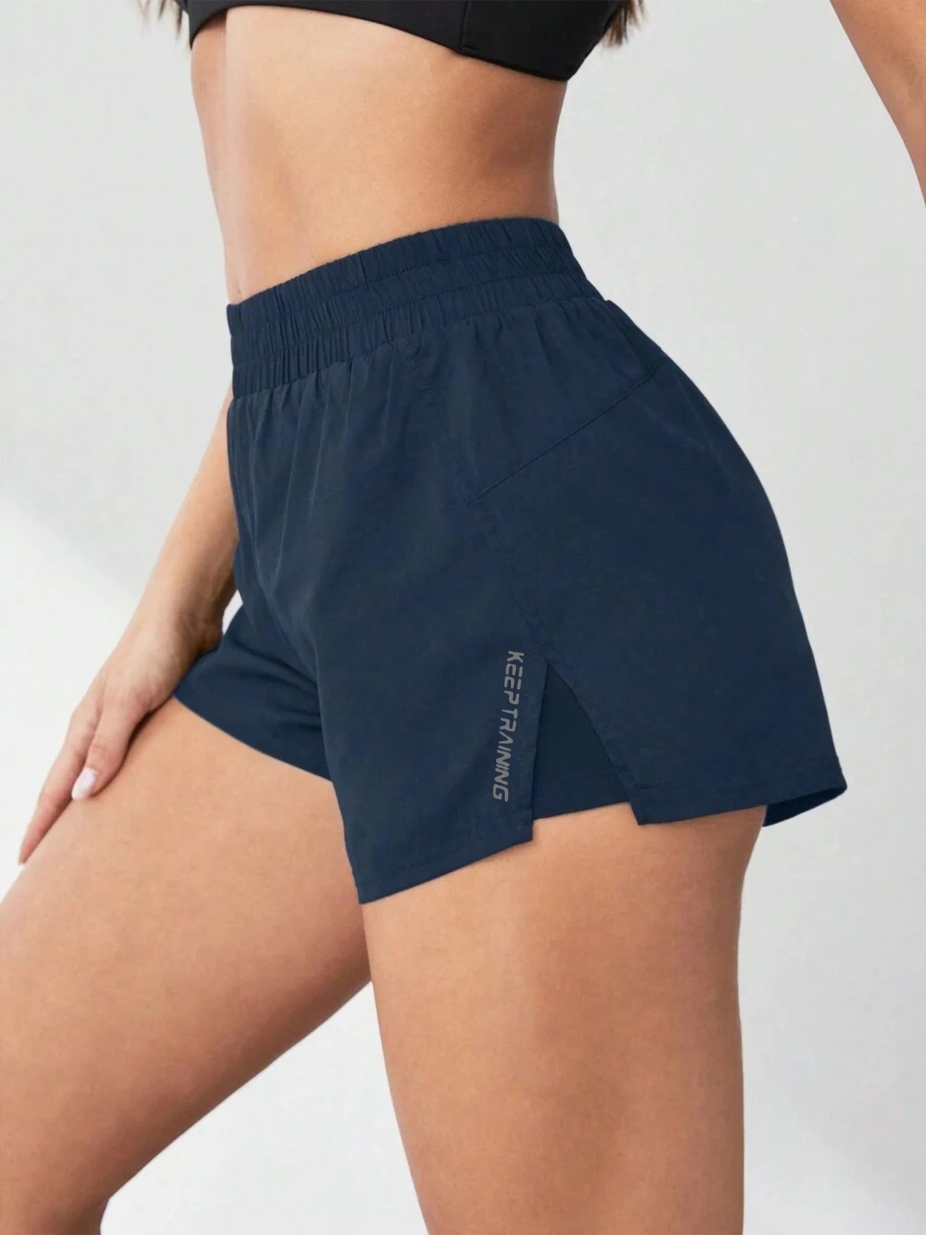 Short Yoga 2 en 1 Anti-Exposition Femme - Running, Fitness, Tennis & Casual