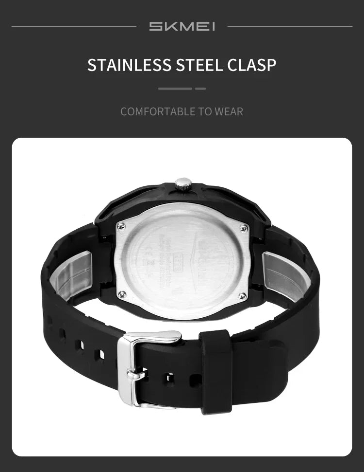 Montre Homme SKMEI 2329 Sport Business Quartz – Étanche Alarme Fashion Multifonction