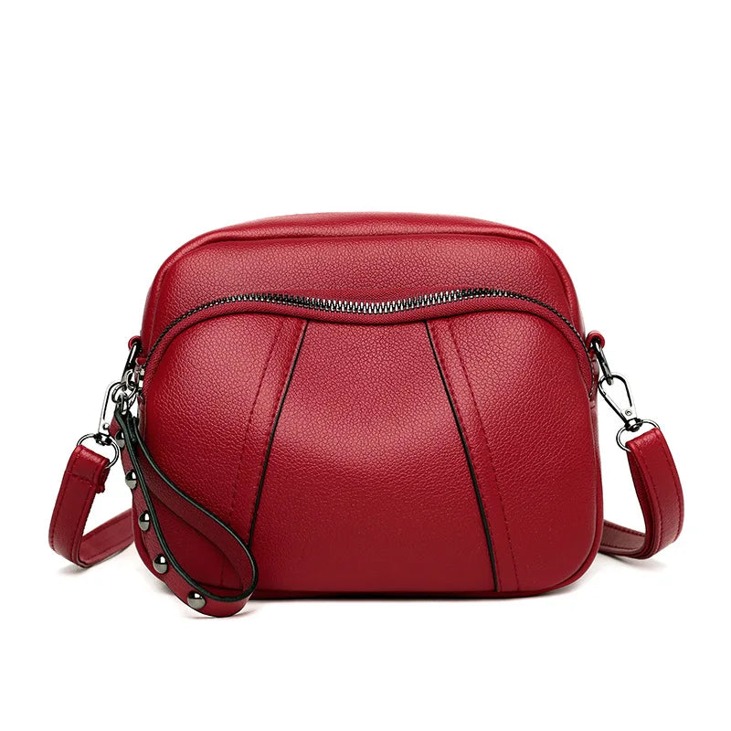 Sac à Main Femme Cuir Luxe – Pochette Bandoulière Élégante Mode Tendance