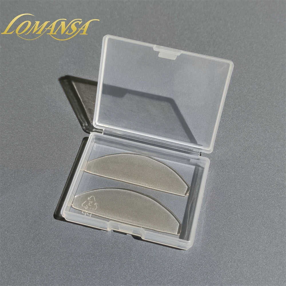 Tiges Silicone Lash Lift Lomansa Korea – 1 Paire Réutilisable | Boucleurs Cils Permanente & Pads Adoucissants