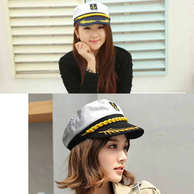 Chapeau Capitaine Marin Adulte – Réglable Homme & Femme | Déguisement & Fête