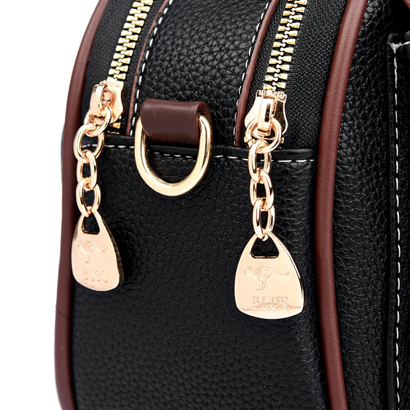 Petit Sac Rond Femme Style Coréen – Sac Épaule Bandoulière Tendance Influenceuse Mode