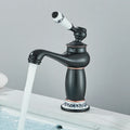 Robinet Lavabo Laiton Antique Style Classique – Mitigeur Mono-Commande Eau Chaude & Froide | Vasque Salle de Bain