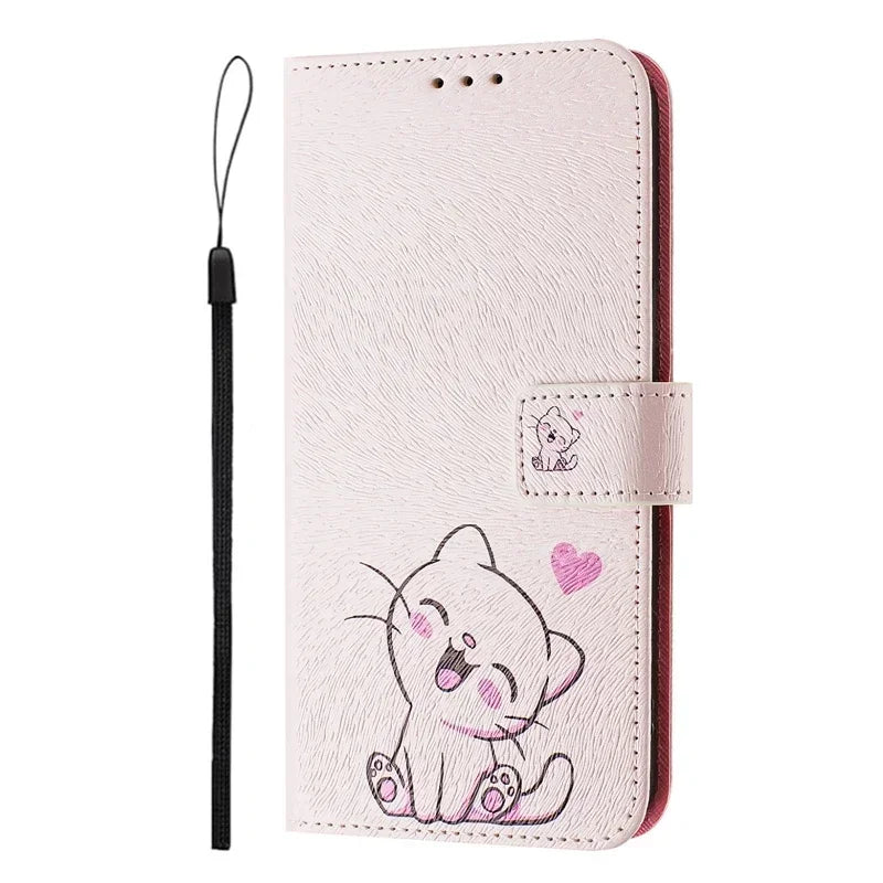 Coque Portefeuille OPPO A5 Pro 5G – Flip Case Cartoon Peint Fantaisie CPH2695
