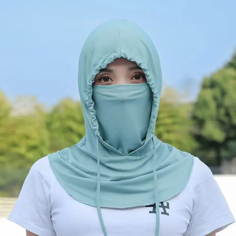 Cagoule Anti-UV Respirante – Masque Visage & Cache-Cou Long | Cyclisme, Moto, Pêche & Randonnée | Homme & Femme