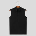 Débardeur Homme Col V INCERUN – Couleur Unie Sans Manches | Streetwear Été & Fitness | Tailles S à 5XL