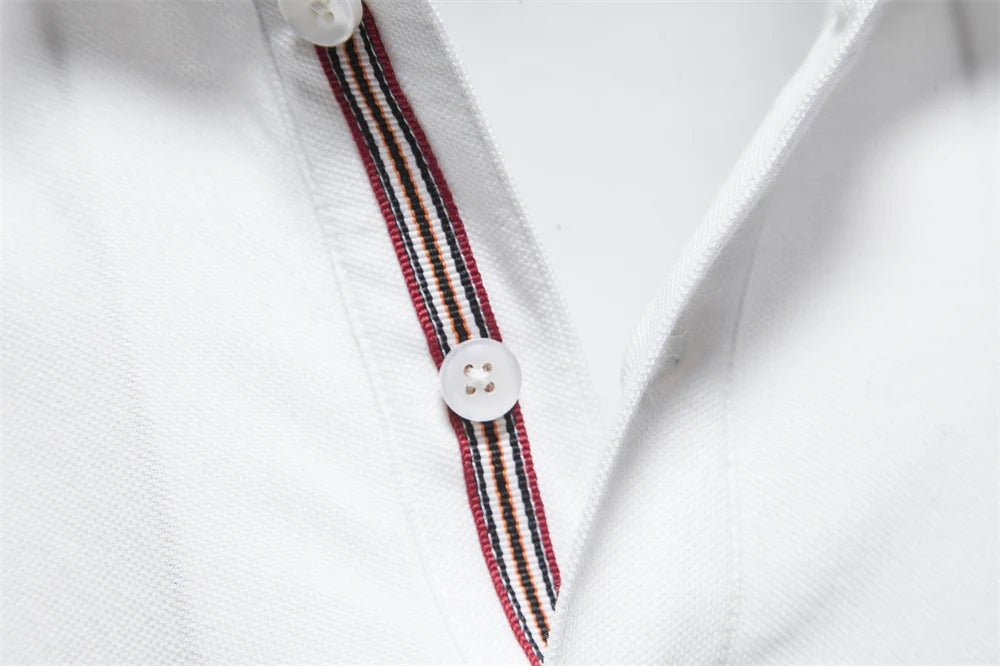 Polo Homme Coton Manches Courtes Couleur Unie Haute Qualité – Casual Élégant Été | Mode Homme Premium
