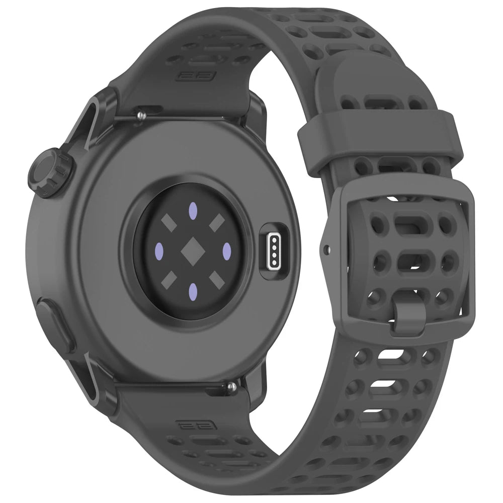 Bracelet Silicone Sport Suunto 20mm & 22mm – Compatible Race S, Vertical, Ocean, 5, 9 Peak Pro & 3 Fitness | Remplacement Premium