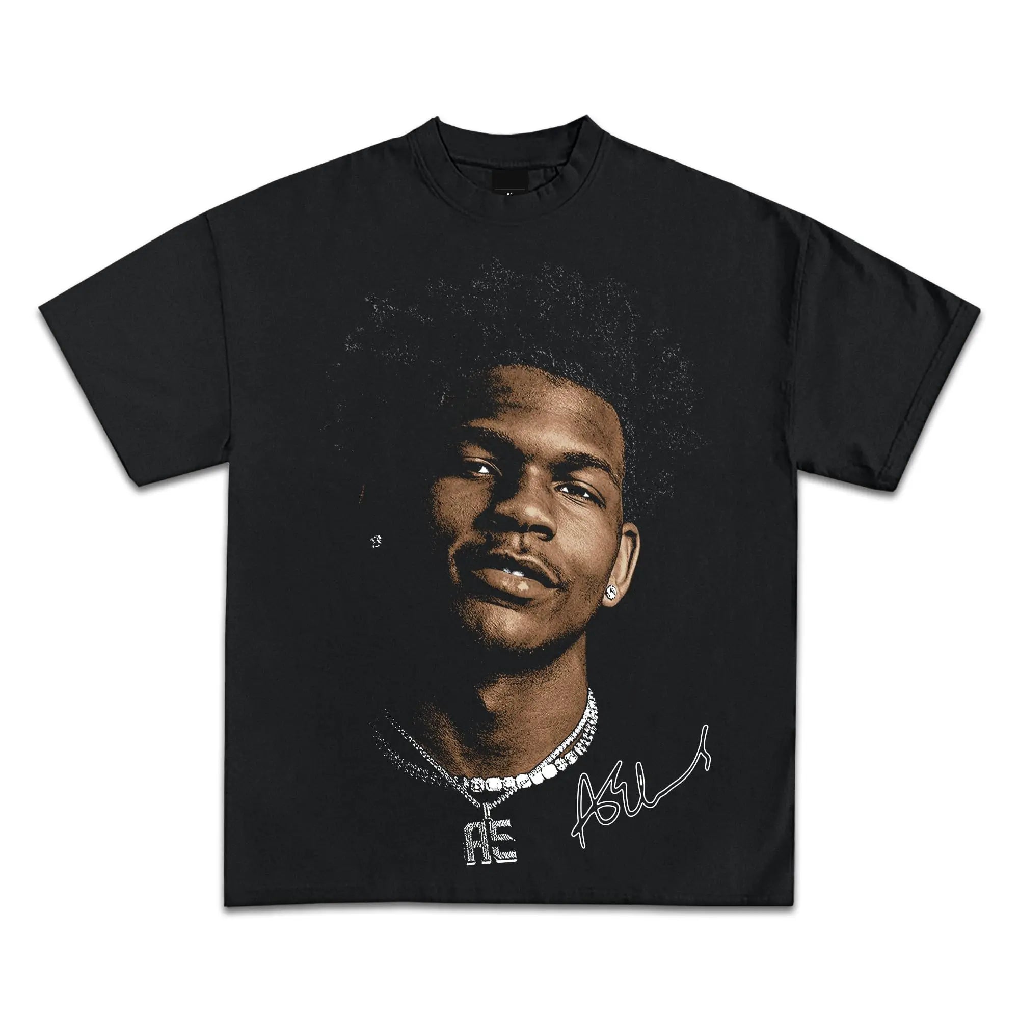 T-Shirt Homme Graphic Vintage Pop Culture Rap Américain Basketball Streetwear Hip-Hop Y2K Manches Courtes | Tee Shirt Streetwear Premium
