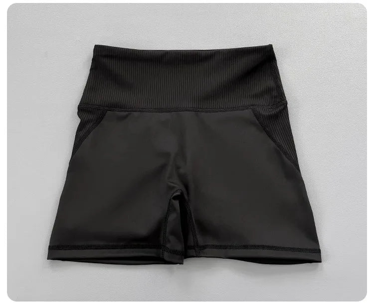 Legging Court 3/4 Femme Taille Haute – Séchage Rapide | Running, Fitness & Yoga Été | Effet Seconde Peau Confortable